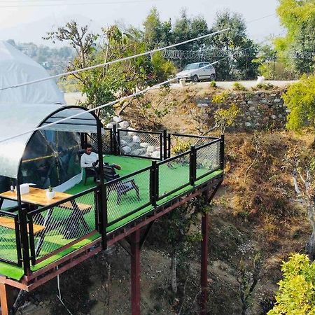 Gadeni Stays - Glamping Dome At Nainital Bhīm Tāl Exteriör bild