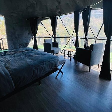 Gadeni Stays - Glamping Dome At Nainital Bhīm Tāl Exteriör bild