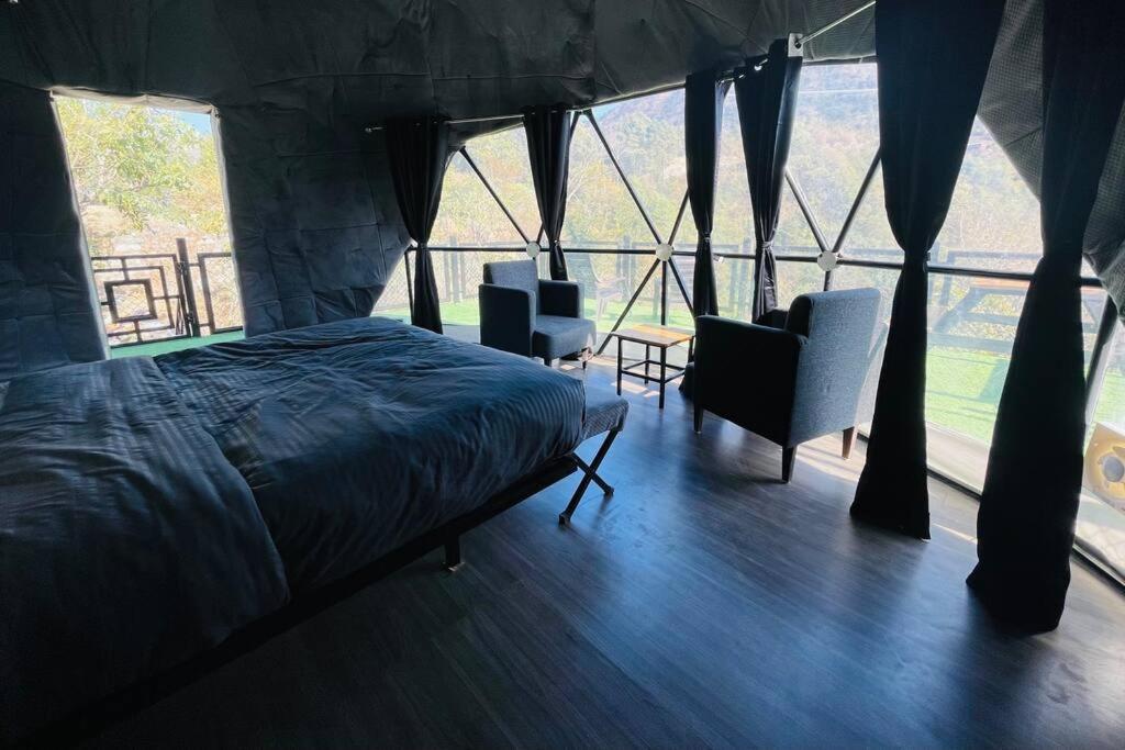 Gadeni Stays - Glamping Dome At Nainital Bhīm Tāl Exteriör bild