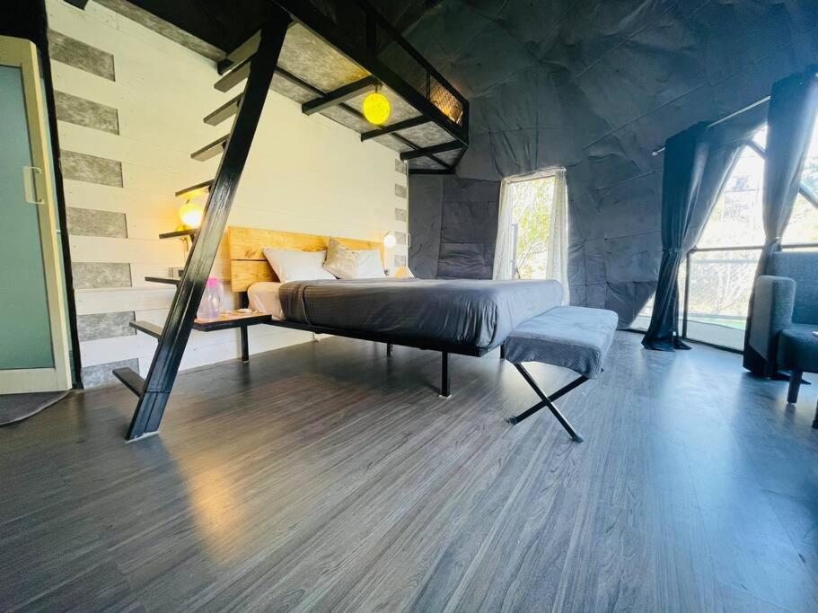 Gadeni Stays - Glamping Dome At Nainital Bhīm Tāl Exteriör bild