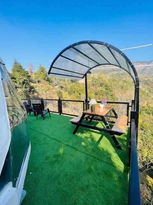Gadeni Stays - Glamping Dome At Nainital Bhīm Tāl Exteriör bild