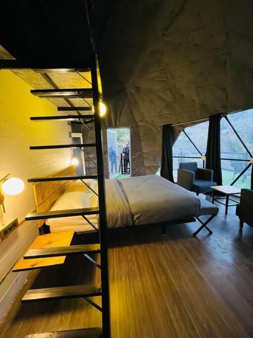 Gadeni Stays - Glamping Dome At Nainital Bhīm Tāl Exteriör bild